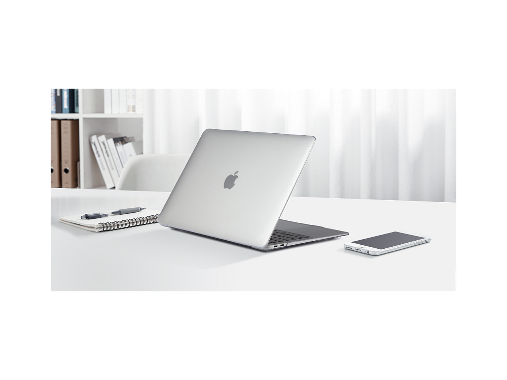 MW Coque, Κάλυμμα για Laptop 16" Macbook Pro 16 2021-2023 (M1 / M2 / M3), Crystal Clear