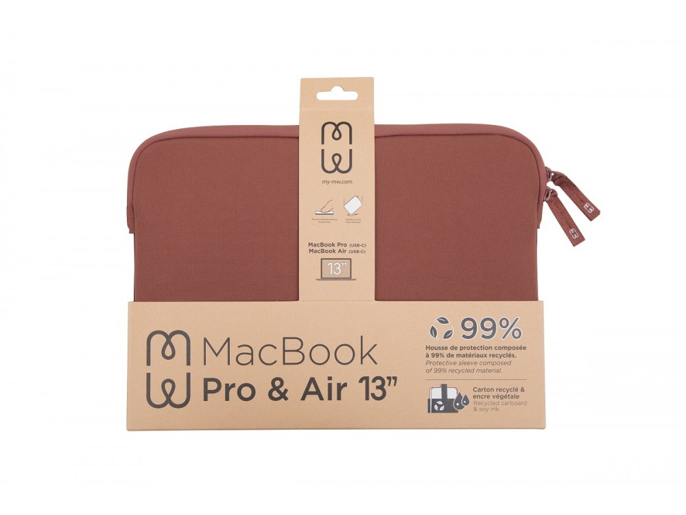 MW Horizon Sleeve/Θήκη Macbook Pro & Air 14" / Laptop DELL XPS / HP / Surface, Redwood