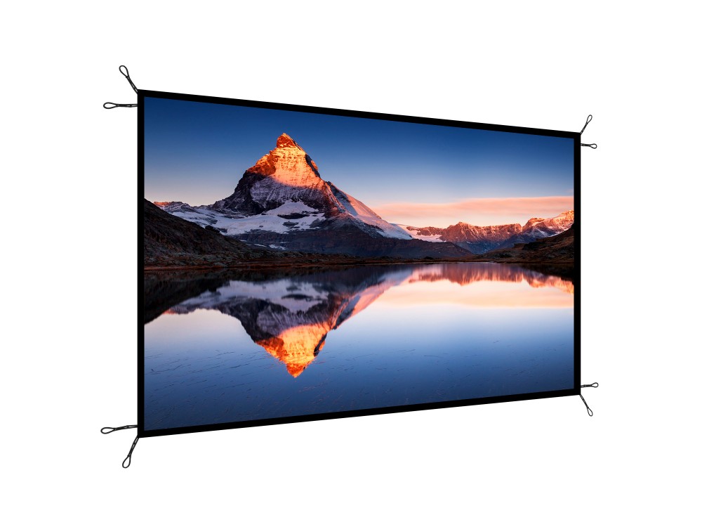 Yaber YS-120F Projector Screen 120'', 265x149cm, 16:9, Projector Screen, Foldable