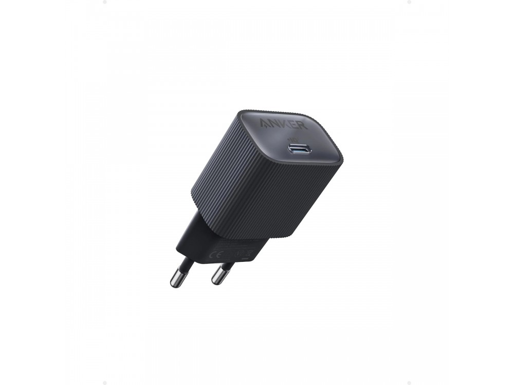 Anker Nano 4 Φορτιστής πρίζας 30W Type-C με GaN PD / PIQ3.0 / PPS & ActiveShield 3.0 & Eco-Friendly Design, Black