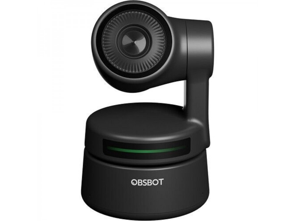 OBSBOT Tiny 1080P PTZ Κάμερα Τηλεδιάσκεψης με AI Tracking, Auto Framing, Noise Reduction & Gesture Control