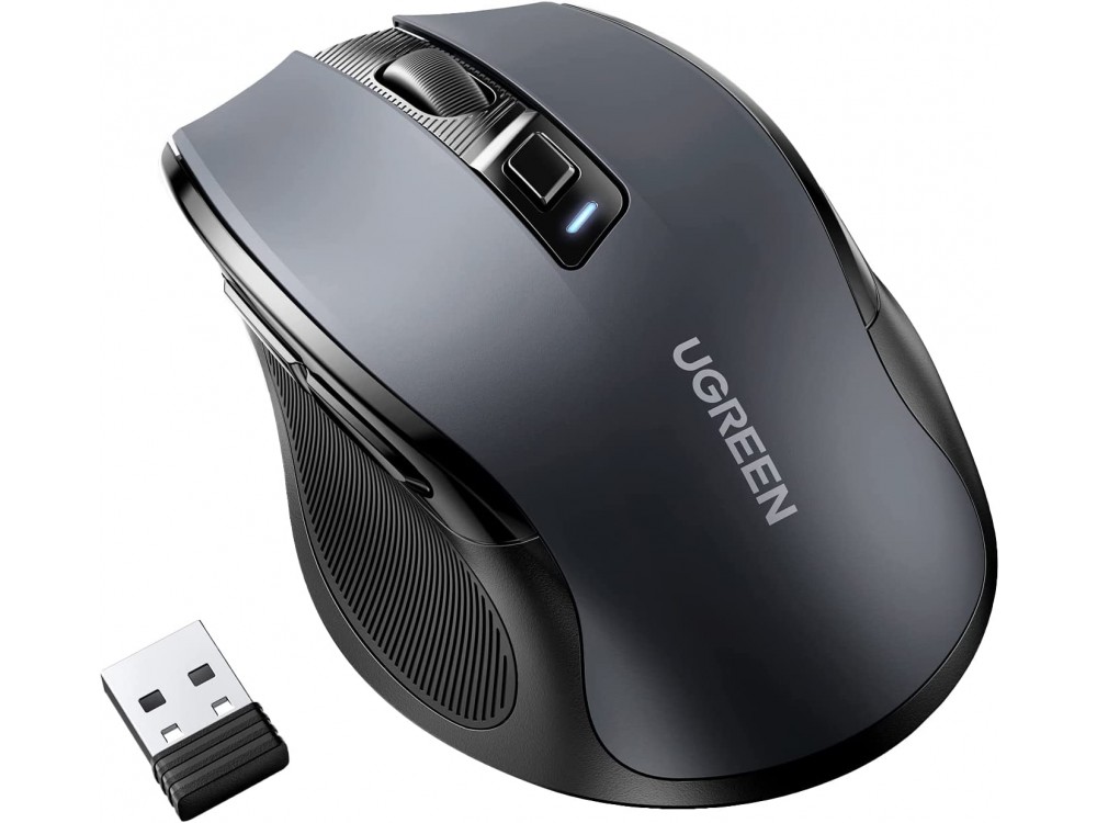 Ugreen MU006 Wireless Mouse, 800-4000 DPI, 6 Keys, for Android / Windows / Linux / Mac OS