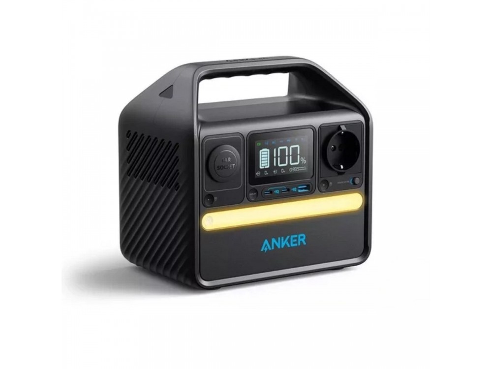 Anker 522 PowerHouse Portable Power Station, Φορητός Σταθμός Ενέργειας, 300 W/299 Wh, 220 AC, 60W USB-C PD