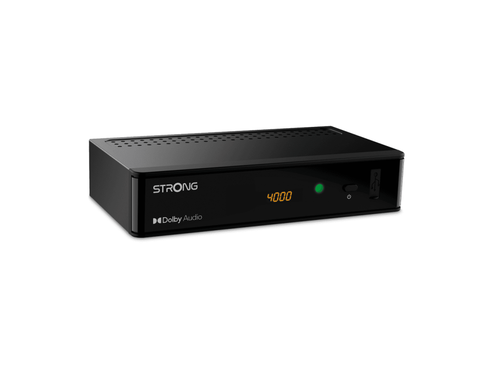 Strong SRT 8215 Terrestrial Receiver DVB-T/T2, Επίγειος Ψηφιακός Αποκωδικοποιητής MPEG4 | Dolby Digital Plus | Full HD & LAN