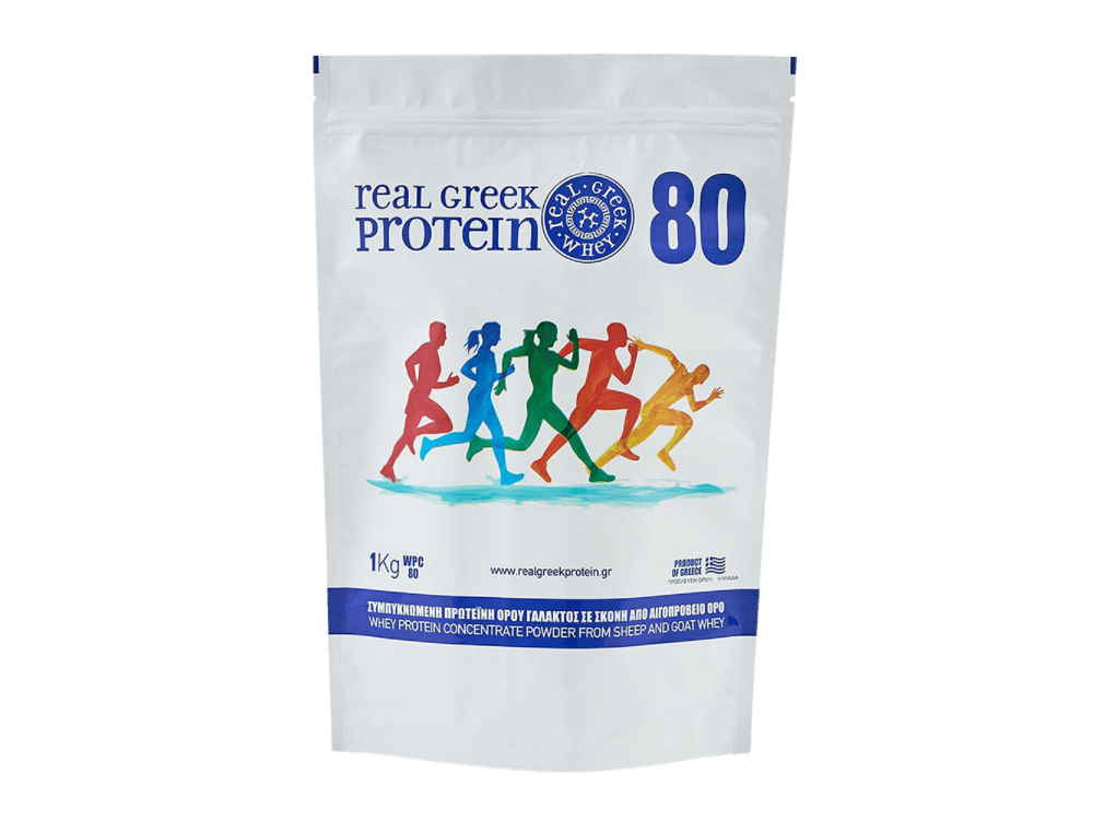 Real Greek Whey Protein 80%, Goat Sheep Whey Protein 1kg