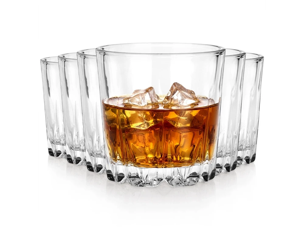 Vilde Whiskey Glasses σετ των 6τμχ 280ml, Γυάλινα