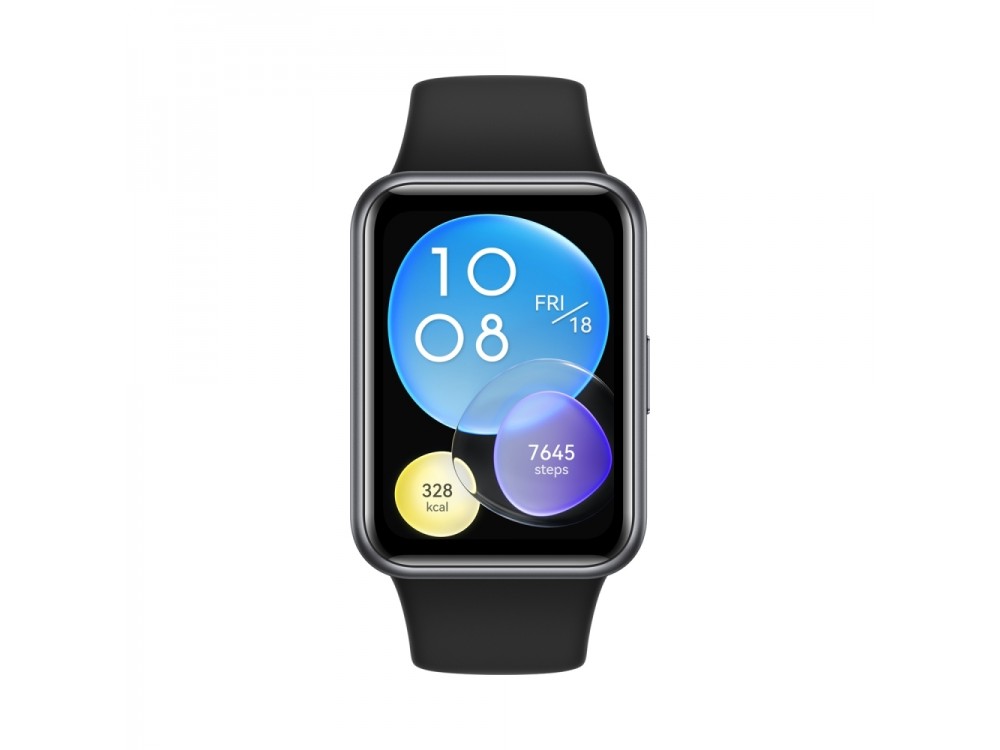 Huawei Watch Fit 2 Active, Smartwatch Αδιάβροχο με Παλμογράφο & Οθόνη AMOLED, Midnight Black