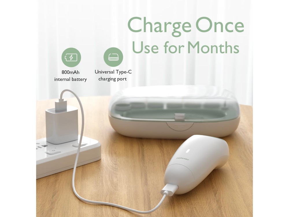 Momcozy Electric Baby File, with Light, Green
