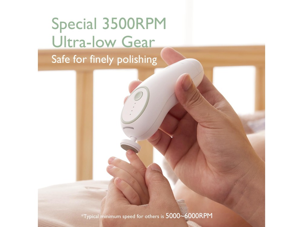 Momcozy Electric Baby File, with Light, Green
