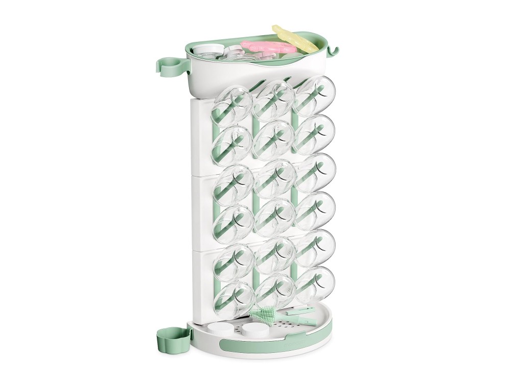 Momcozy 18 Bottle Dryer Vertical Space Saving, with Storage