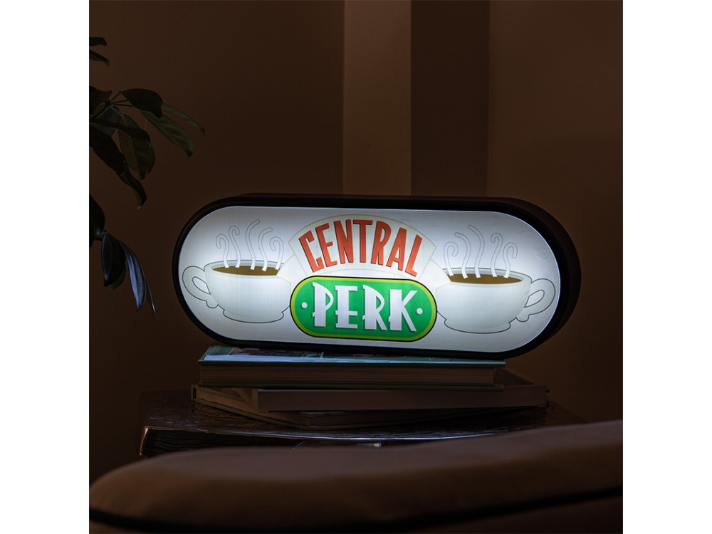Numskull Friends Central Perk Διακοσμητικό Φωτιστικό, Official 3D Desk Lamp / Wall Light