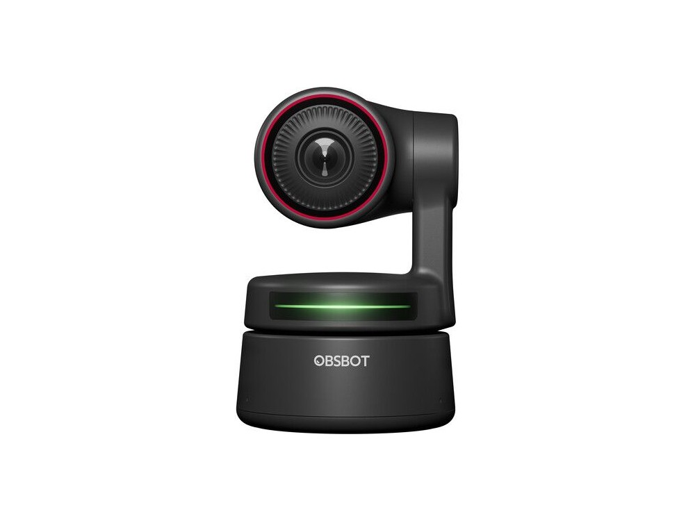 OBSBOT Tiny PTZ 4K Κάμερα Τηλεδιάσκεψης 60FPS με AI Powered Framing, Auto Tracking, Autofocus & Gimbal 2 Αξόνων