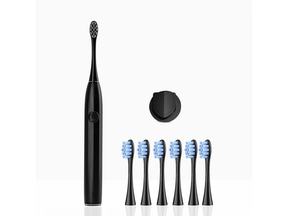 Oclean Endurance Electric Toothbrush with DuPont Fibers, Type-C Charging & Wall Mount, Knight Black