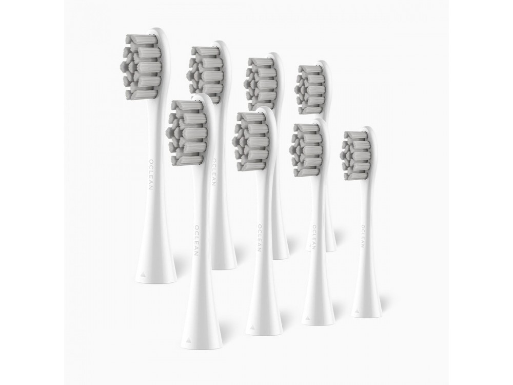 Oclean Standard Replacement heads for Oclean Electric Toothbrushes, Deep Cleaning, Set of 2, White