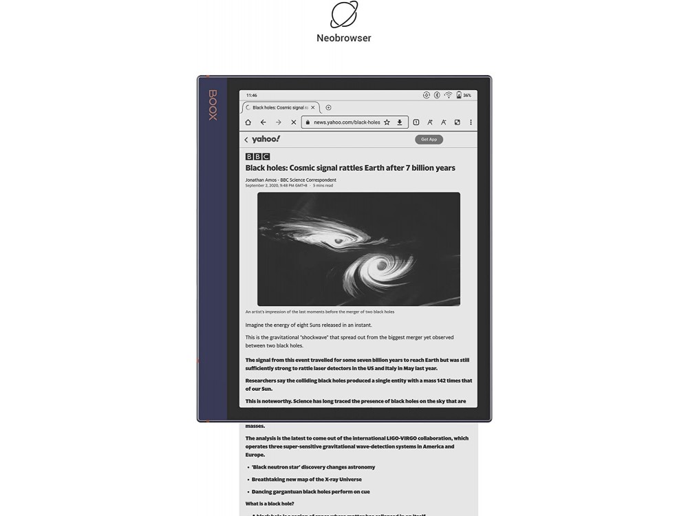 Onyx Boox Note Air E-reader με Οθόνη Αφής 10.3", E-ink Tablet / Notepad με Front Light & 32GB Αποθηκευτικό Χώρο