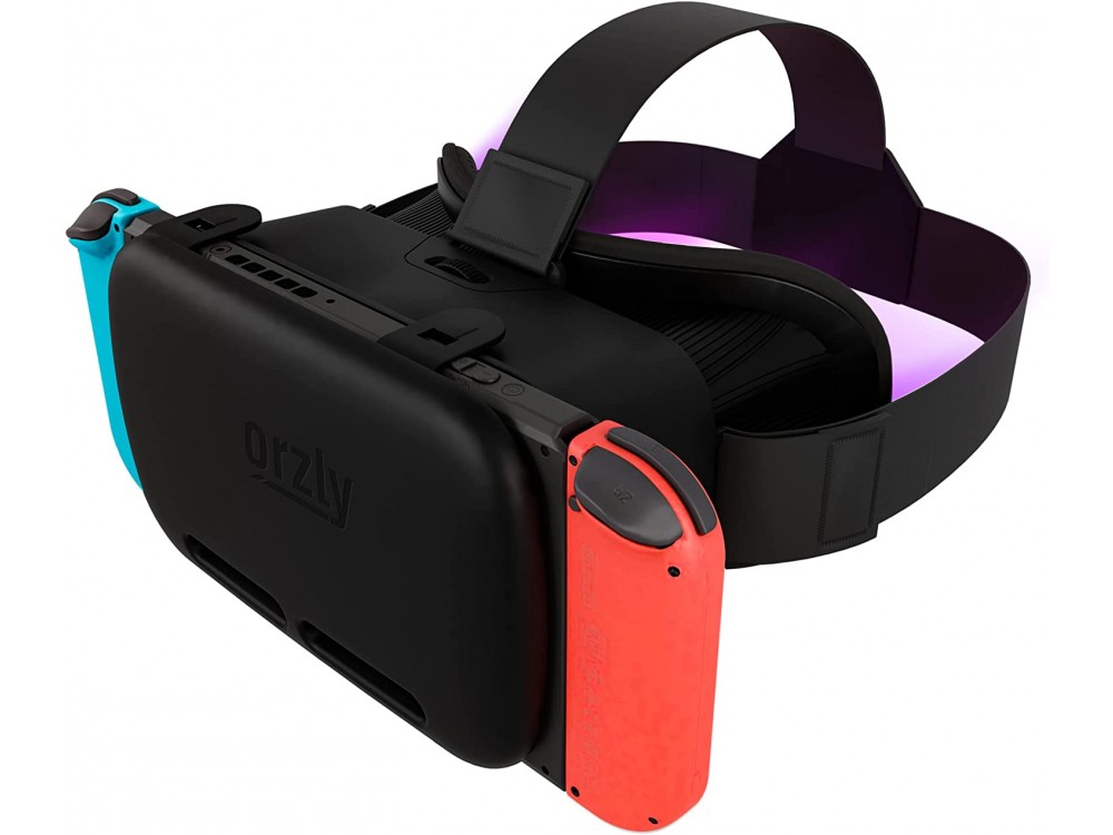Orzly VR Headset Designed for Nintendo Switch & Switch OLED, VR Glasses for Nintendo Switch & OLED with Adjustable Lenses