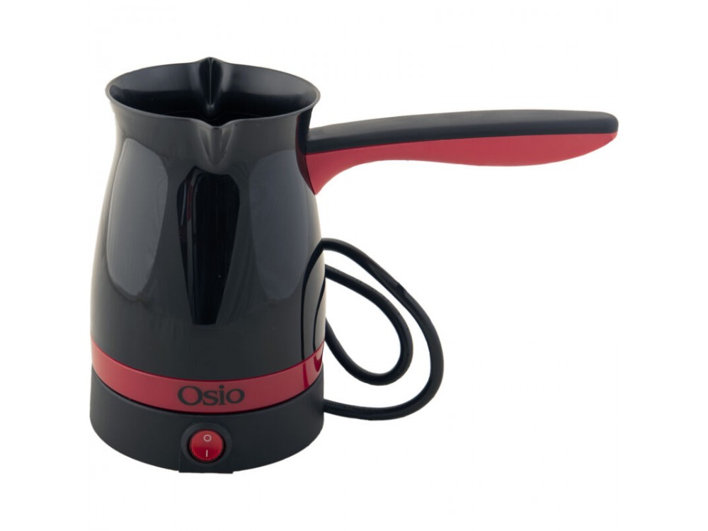 Osio OCP-2502BR Ηλεκτρικό Μπρίκι για Ελληνικό Καφέ 1000W με Χωρητικότητα 250ml, Μαύρο
