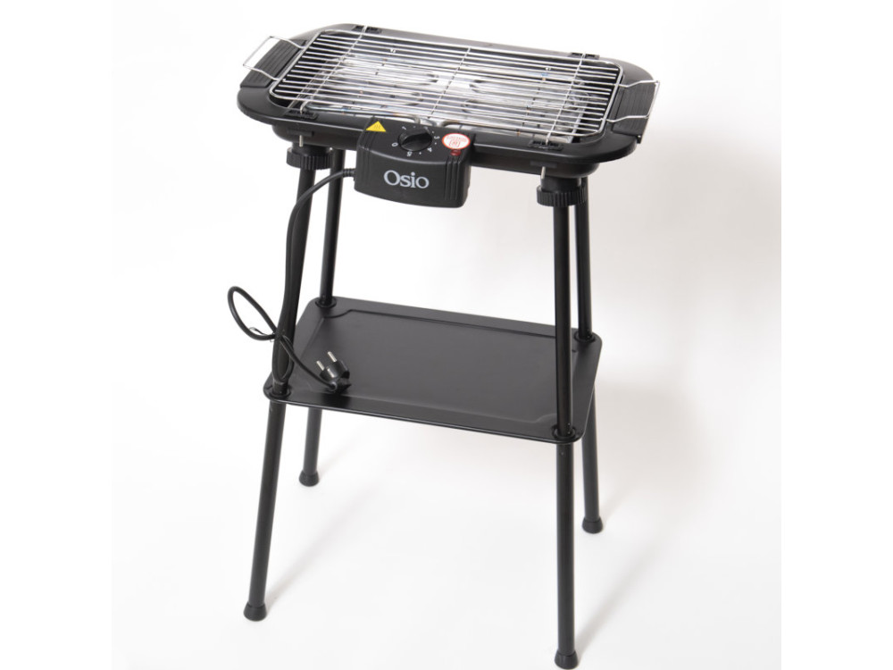Osio OGB-2440 Electric BBQ 2000W with Adjustable Thermostat, Electric BBQ with Easy Cleaning System