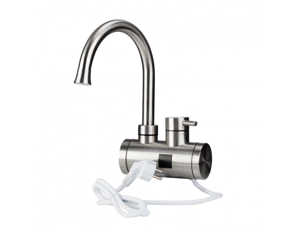 Osio OHF-2045 Electric instant water heater wall-mounted faucet with stainless steel screen for bathroom 3300W