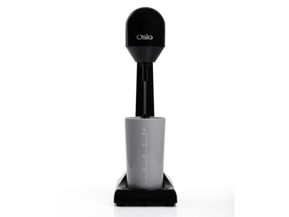 Osio OMI-2215 Μίξερ / Φραπεδιέρα Επιτραπέζια 100W με 2 Δίσκους Περιστροφής & Δοχείο 450ml, Black