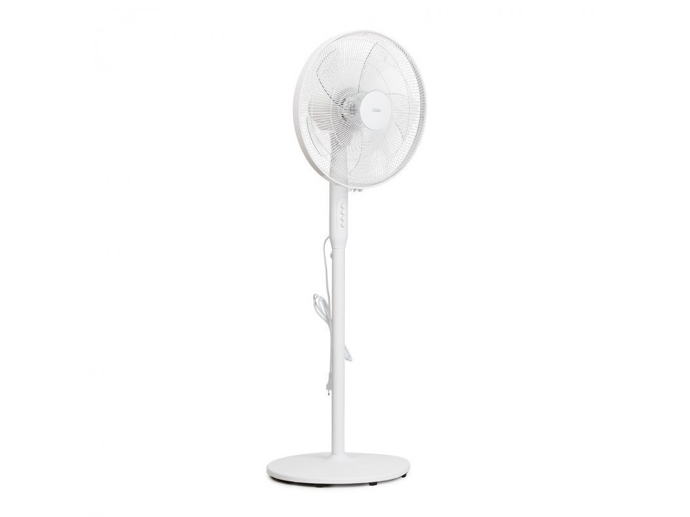 Osio OSF-9005 3-in-1 Floor Fan, 50W, 16” & 3 Speeds, White