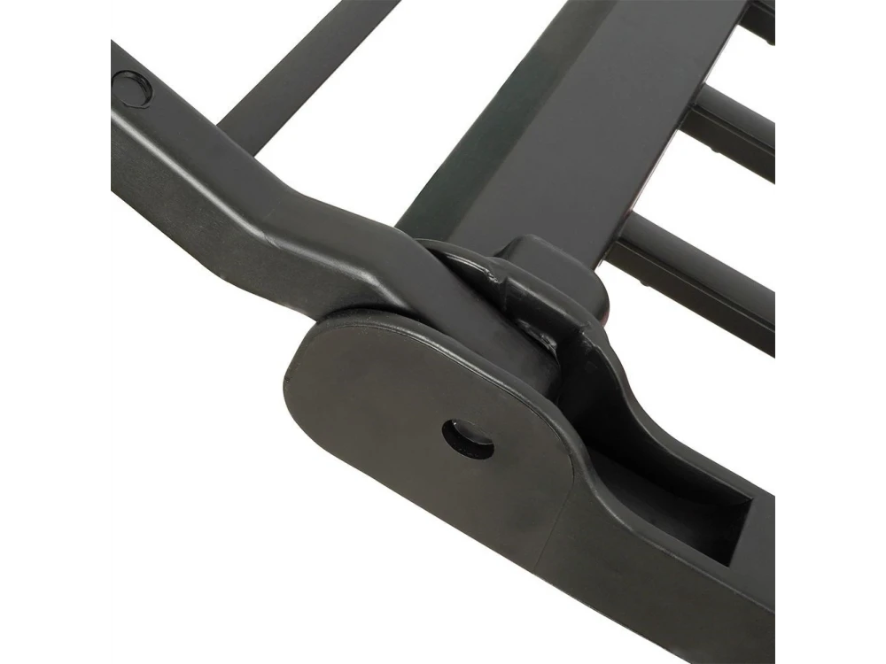 ProGarden Folding Floor Hanging Clothesline, with Extension Length 208cm, Black
