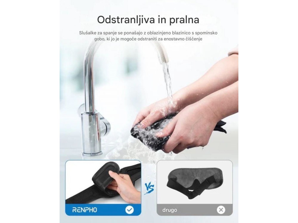 Renpho EyeSnooze Aroma, Heating, Bluetooth