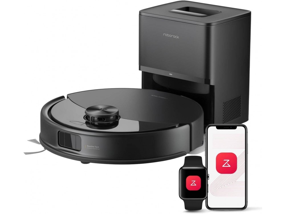 Roborock Q10 VF+ Robot Vacuum / Mopping Cleaner 10k Pa, Dual Anti-Tangle, Self-Cleaning Mop & Dock, Black
