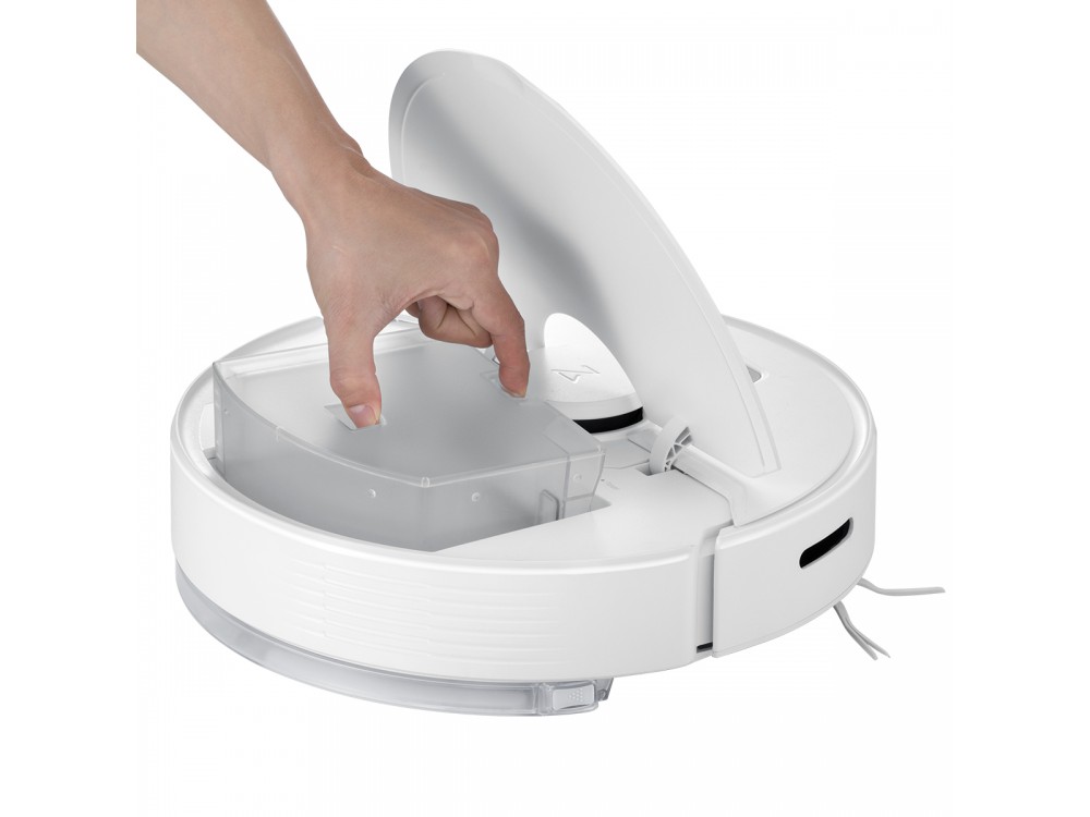 Roborock Q7 Smart Robot Vacuum / Mopping Cleaner με Λειτουργία Σφουγγαρίσματος, 2700Pa, PreciSense Lidar & 3D Μapping, Λευκή