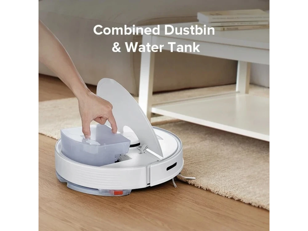 Roborock Q7 MAX Smart Robot Vacuum / Mopping Cleaner με Λειτουργία Σφουγγαρίσματος, 4200Pa, Lidar 3.0 & 3D Μapping, Λευκή