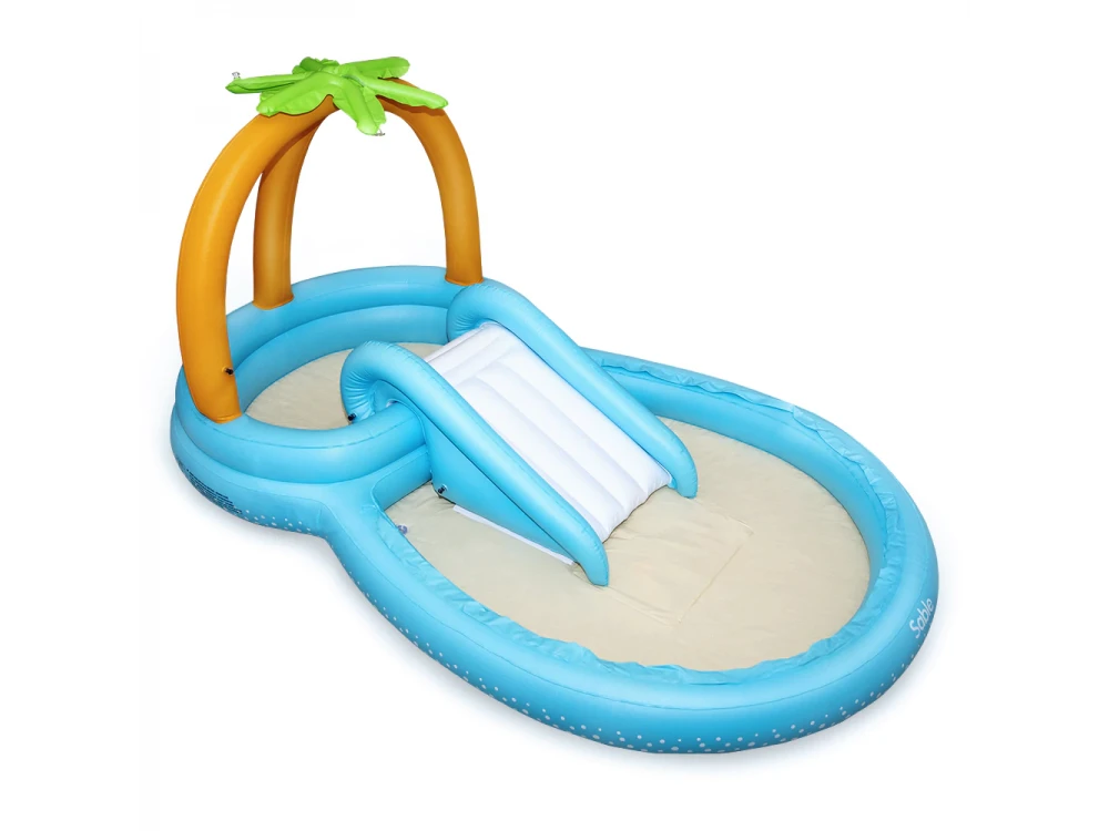 Sable Inflatable Play Center, Παιδική Πισίνα Φουσκωτή με Τσουλήθρα 280x180x134cm