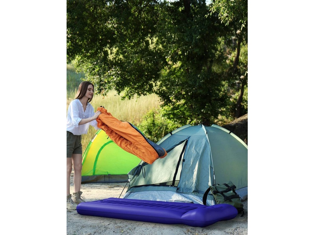 Sable Inflatable Sleeping Pad Air Mattress, Φουσκωτό Στρώμα Ύπνου με Μαξιλάρι 194x73x14cm