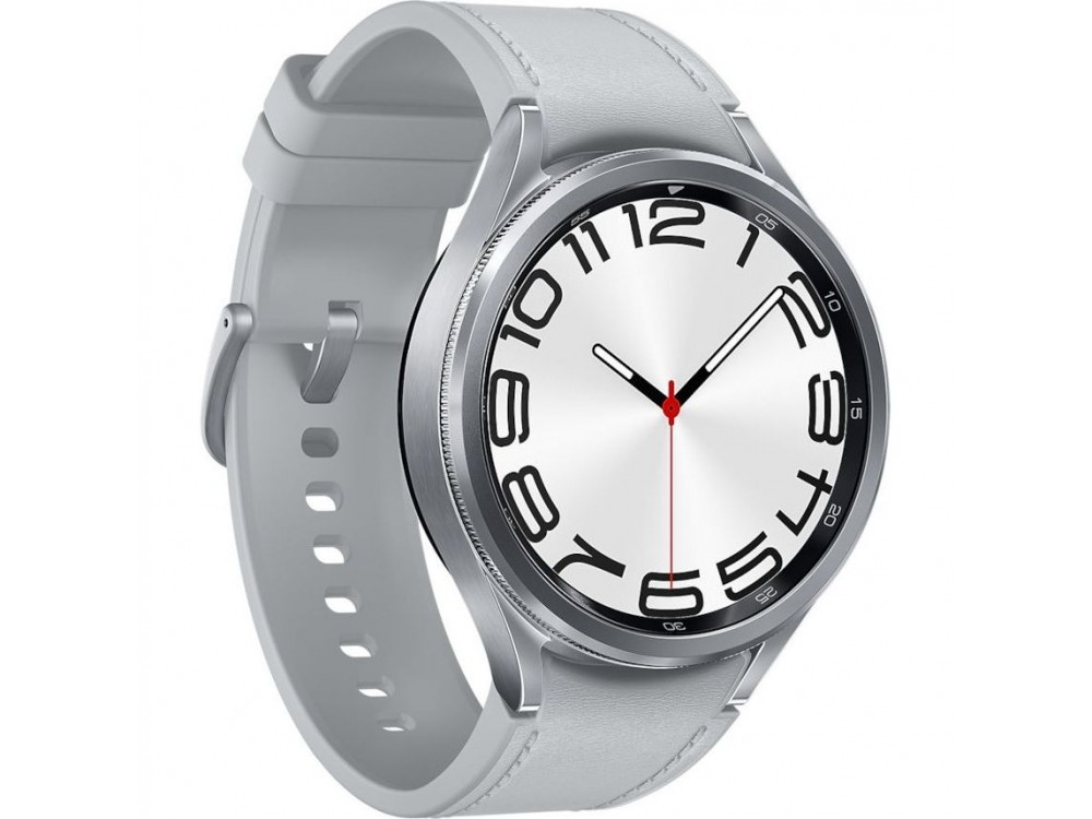 Samsung Galaxy Watch6 47mm Classic, Smartwatch Waterproof with Oscilloscope & Display AMOLED, Silver