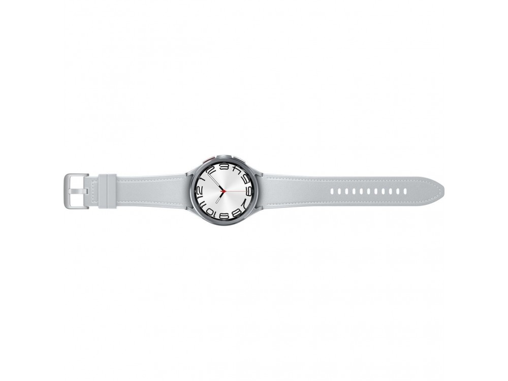Samsung Galaxy Watch6 47mm Classic, Smartwatch Αδιάβροχο με Παλμογράφο & Οθόνη AMOLED, Silver