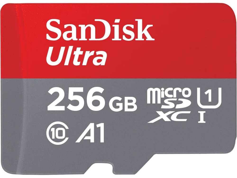 Sandisk Ultra Android microSDXC 256GB Class 10 A1 150MB/s with  Adapter - SDSQUAC-256G-GN6MA