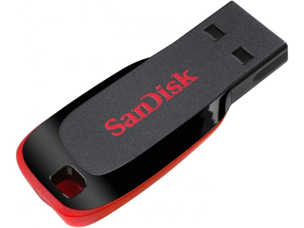 SanDisk Cruzer Blade USB 2.0 64GB, Μαύρο
