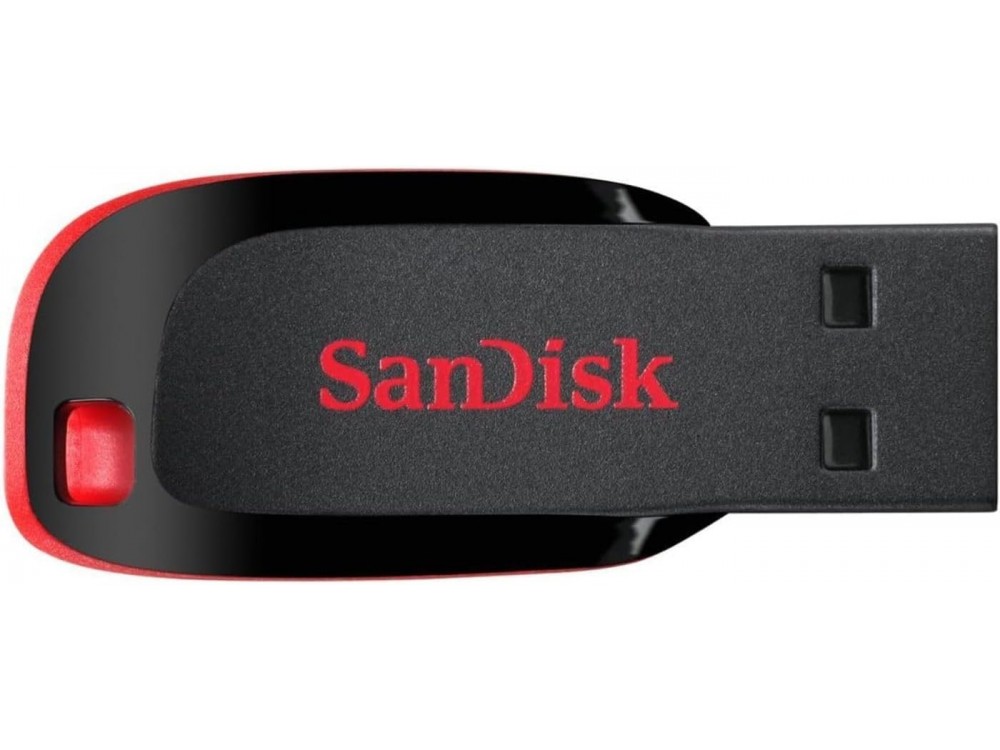 SanDisk Cruzer Blade USB 2.0 64GB, Μαύρο
