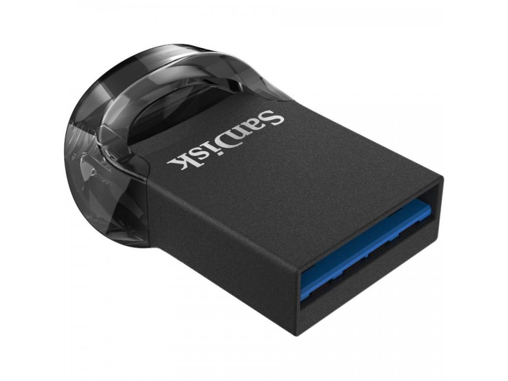 SanDisk Ultra Fit USB 3.1 128GB 130MB/s, Μαύρο