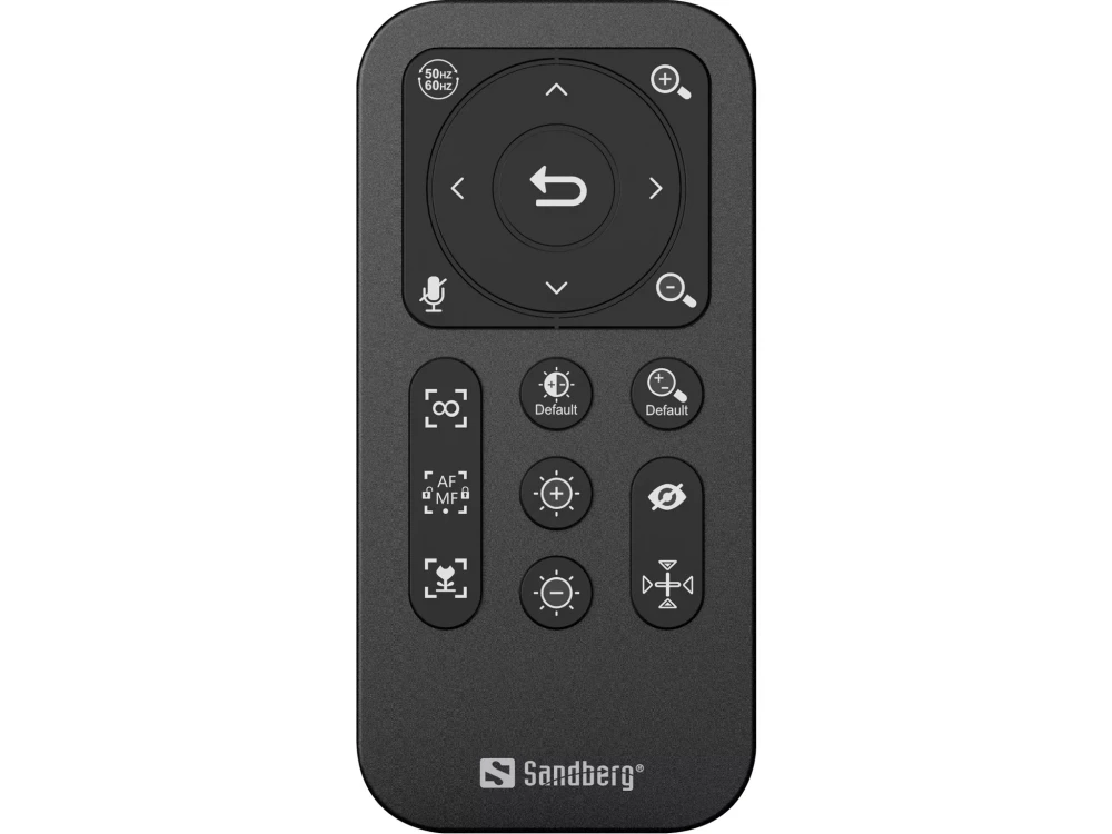 Sandberg Streamer Pro Elite Web Camera 2K με Autofocus Λευκή