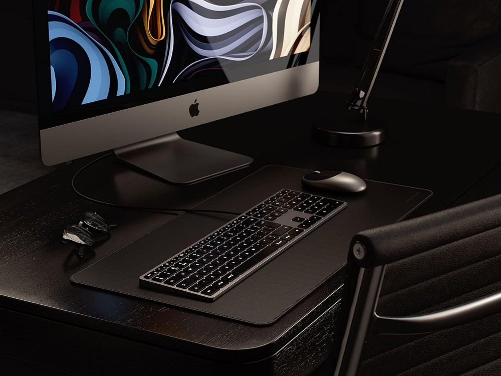 Satechi Slim W3, Aluminum Keyboard (MAC Layout), USB-C Connection, with 3 Brightness Levels, Space Gray
