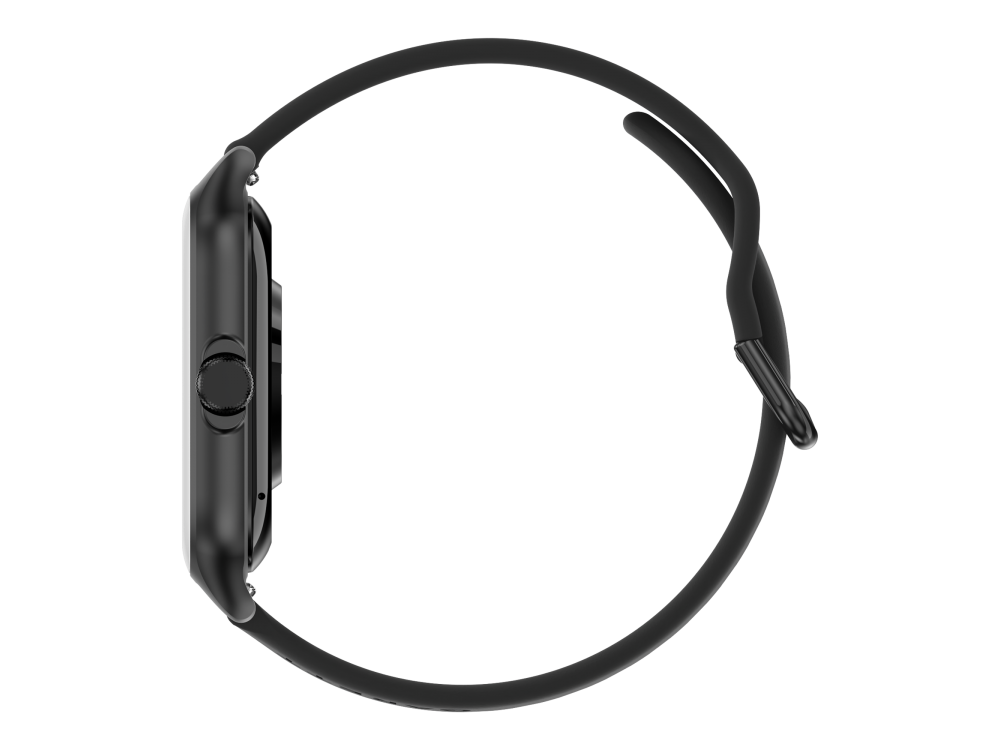 Garett GRC Activity 2 Smartwatch with AMOLED Display, Voice Assistant, Smart App, Oscilloscope & Battery up to 7 Days, Black Matt