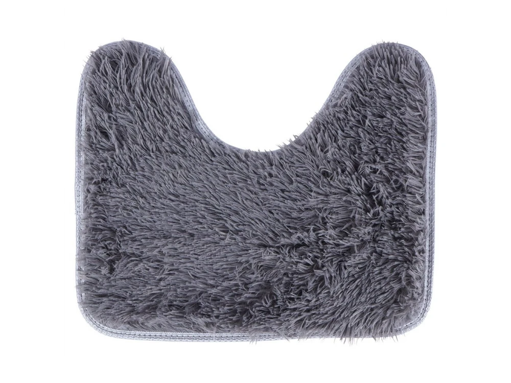 Vilde Non-Slip Bath & Basin Mats Set of 3pcs, Gray