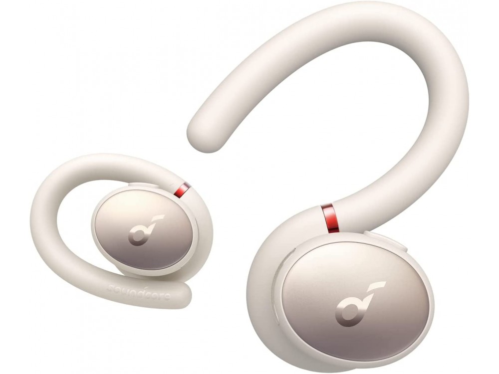 Anker Soundcore Sport X10 Bluetooth 5.2 Ακουστικά TWS με Rotatable Ear Hooks & IPX7, Λευκά - A3961G21