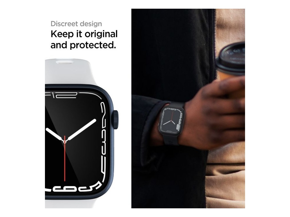 Spigen Apple Watch 7 / 8 (45mm) NeoFlex Screen Protector, Προστασία Οθόνης, Σετ των 3
