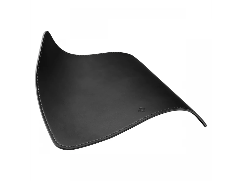 Spigen LD301 Mouse Pad (25x21cm) από Vegan Leather, Μαύρο