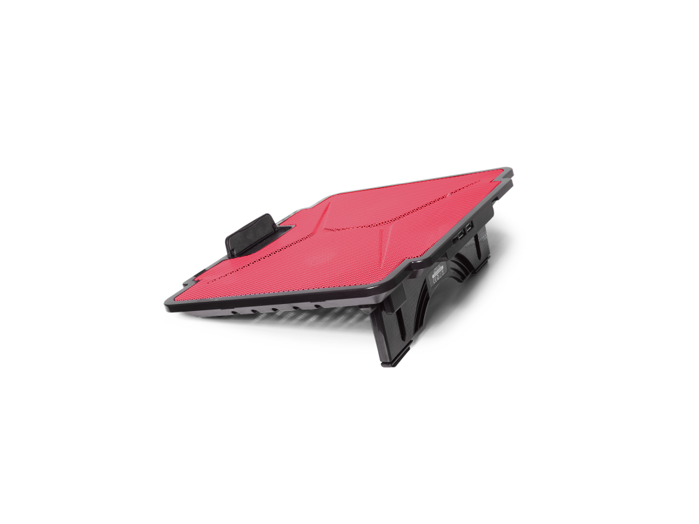 Spirit of Gamer Air Blade 100 Cooling Pad για Laptop έως 15.6" με 2 Ανεμιστήρες και Φωτισμό - Κόκκινο