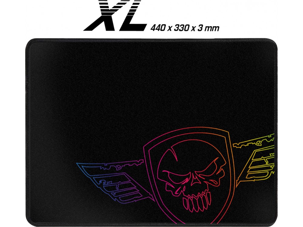 Spirit of Gamer Darkskull Gaming Mouse Pad Large (44x33cm) - Μαύρο