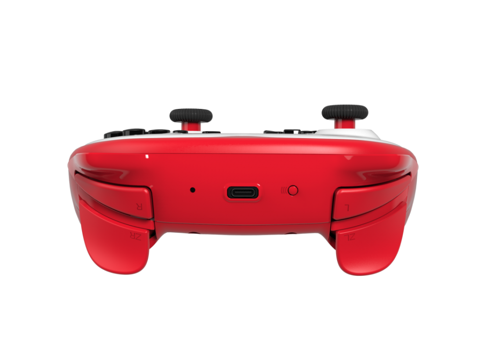 Spirit of Gamer NOA Wireless Gamepad for Switch with 2 Macro Buttons and Operation up to 10 Hours - Red