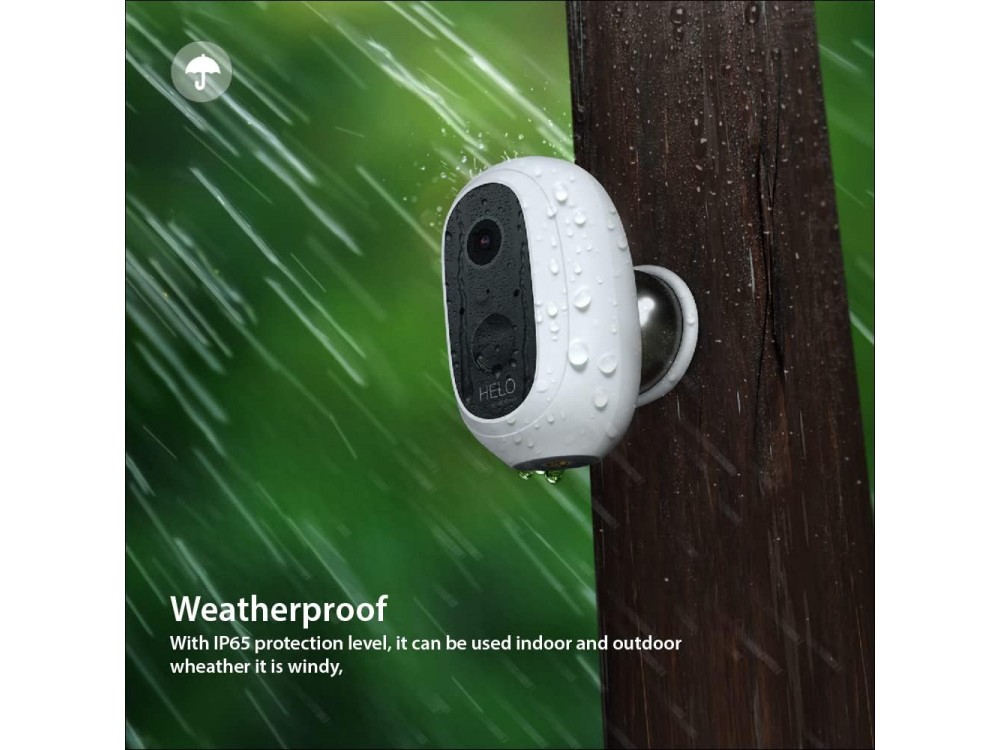 Strong Helo KIT 2 Wireless Cameras 2K with Center, Full HD with Night Vision Function, Motion Detection & App Control