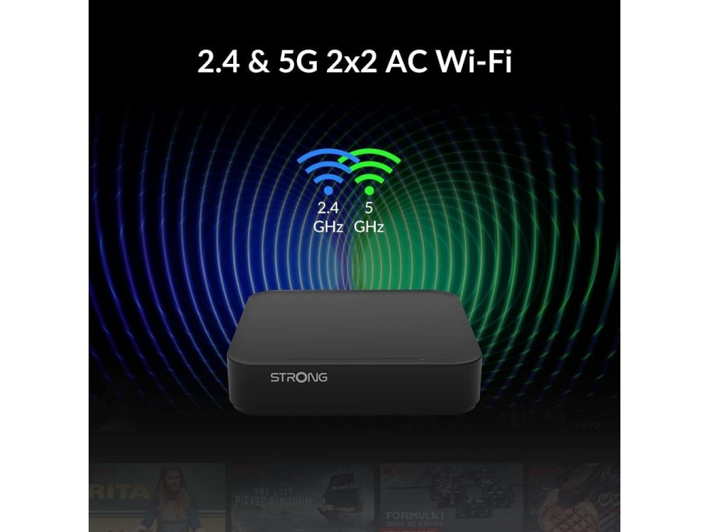Strong TV Box LEAP-S3 Android 11 TV Box, Amlogic S905Y4, 4K Ultra HD Media Player, Google Assistant | Chromecast | Netflix